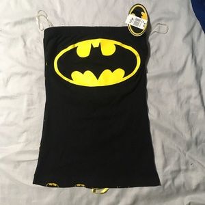 Batman tube top New with tags Small